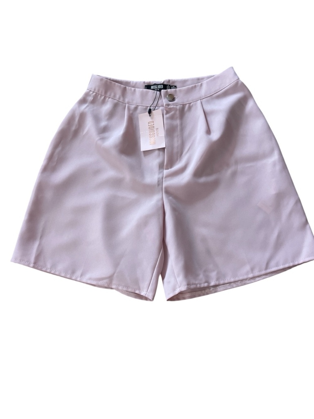 NWT Pink High-Waist Tailored Shorts